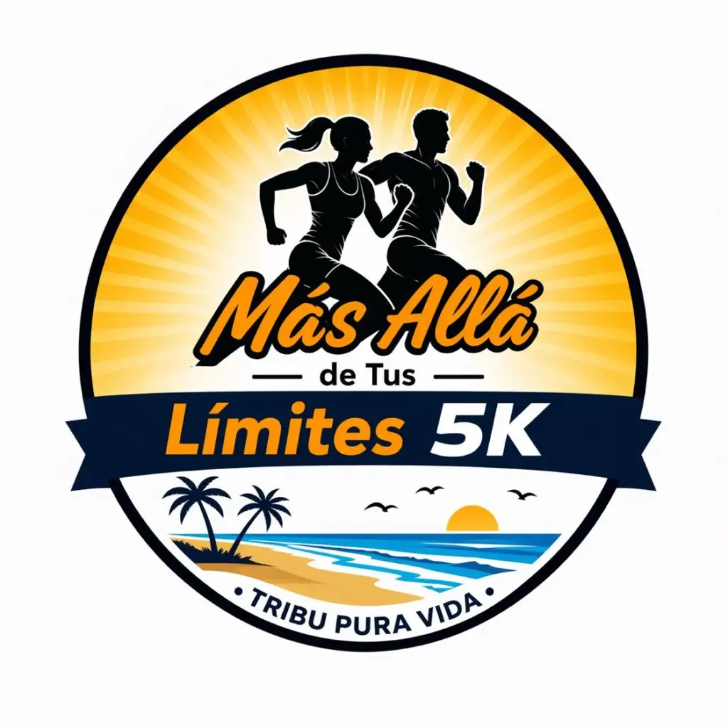Logo de la Carrera 5K Más Allá de tus Límites de Tribu Pura Vida